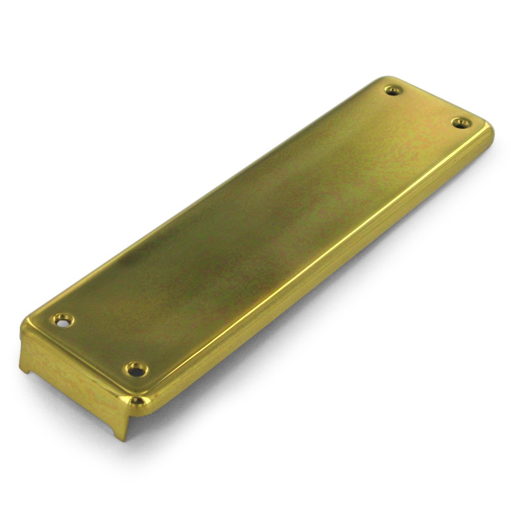 Deltana Cover Plate for DASH95 in Polished Brass
