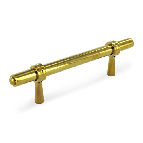 Deltana Solid Brass 4 3/4" Long Adjustable Handle in PVD Brass