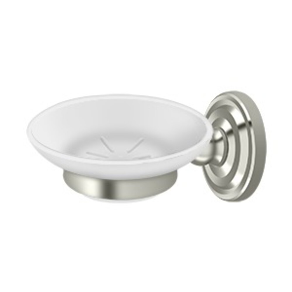 Deltana Soap Dish in Polished Nickel