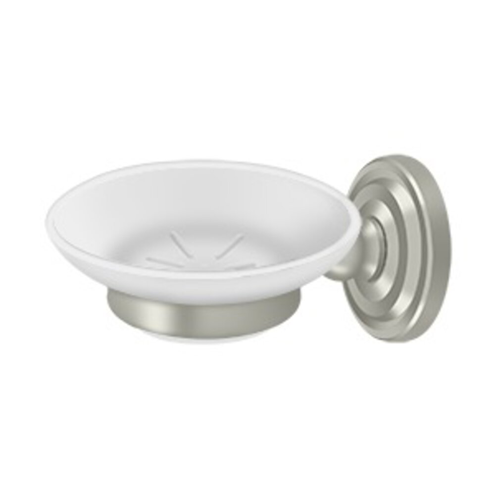 Deltana Soap Dish in Brushed Nickel