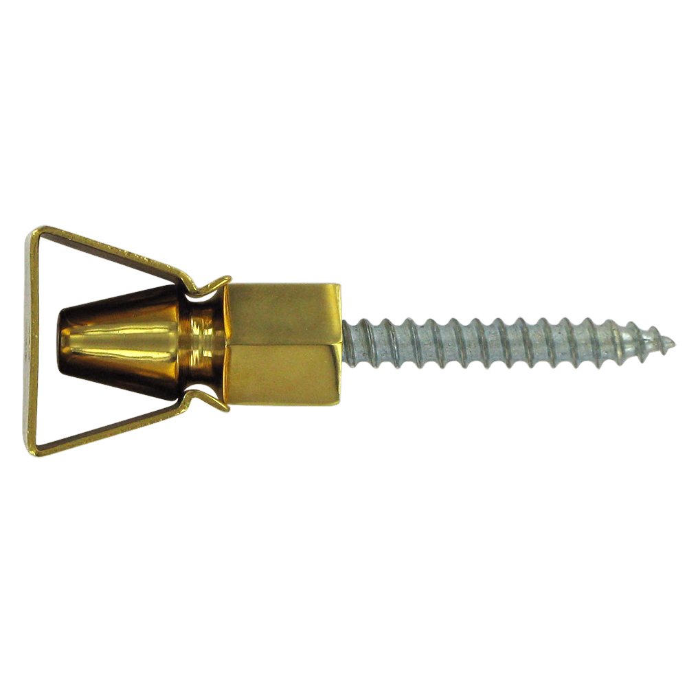 Deltana Solid Brass 1 1/4" Shutter Door Holder in PVD Brass