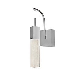 ET2 Lighting Fizz III 1-Light LED Wall Sconce in Polished Chrome