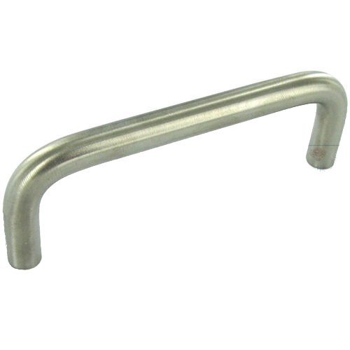 Hafele Wire Pull 3 1/4" Centers Pull in Stainless Steel Matte