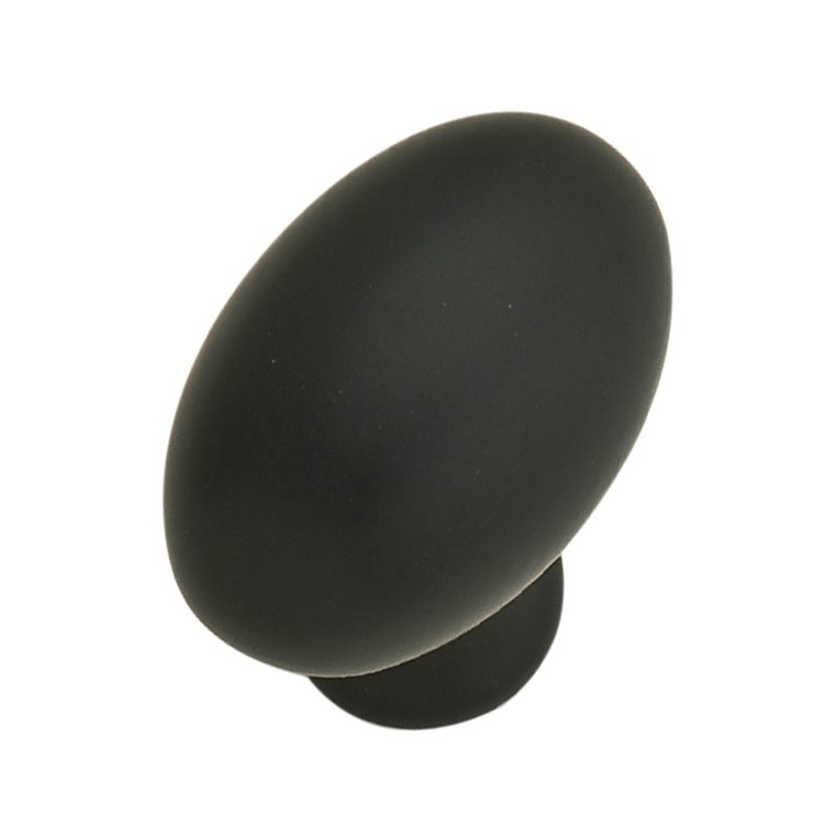Hafele 1 3/8" x 7/8" Egg Knob in Dark Oil Rubbed Bronze