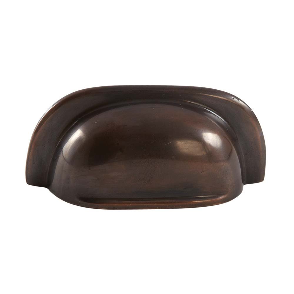 Hafele 2 1/2" Centers Cup Pull in Oil Rubbed Bronze