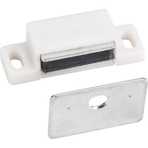 Hardware Resources 15lb. Magnetic Catch in White