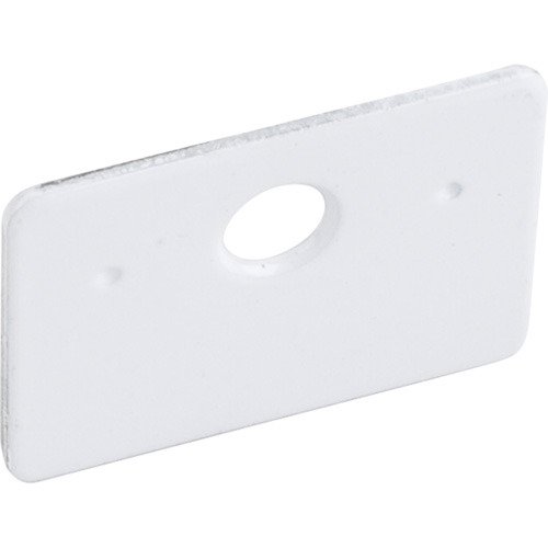Hardware Resources Strike Plate in White