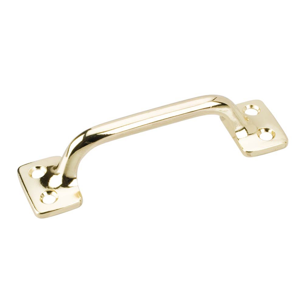 Hardware Resources 4-1/16" x 1-1/8" Sash Pull in Polished Brass