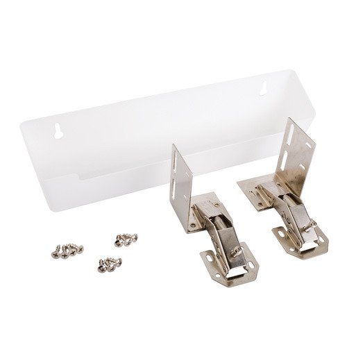 Hardware Resources Plastic Tipout 1" Tray Pack in White
