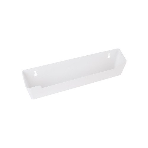 Hardware Resources Plastic Tipout 11" Tray Shallow in White
