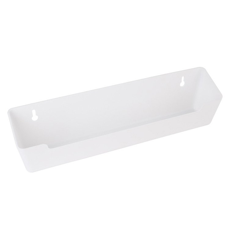 Hardware Resources 11-11/16" Plastic Tipout Replacement Tray in White