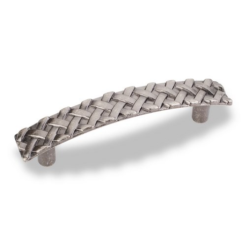 Hardware Resources 3 3/4" Centers Braided Pull in Distressed Pewter