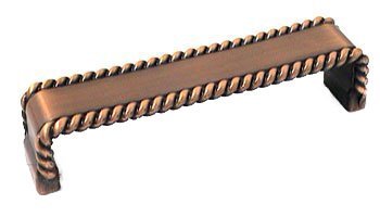 Wild Western Hardware Braided Pull in Oil Rubbed Copper