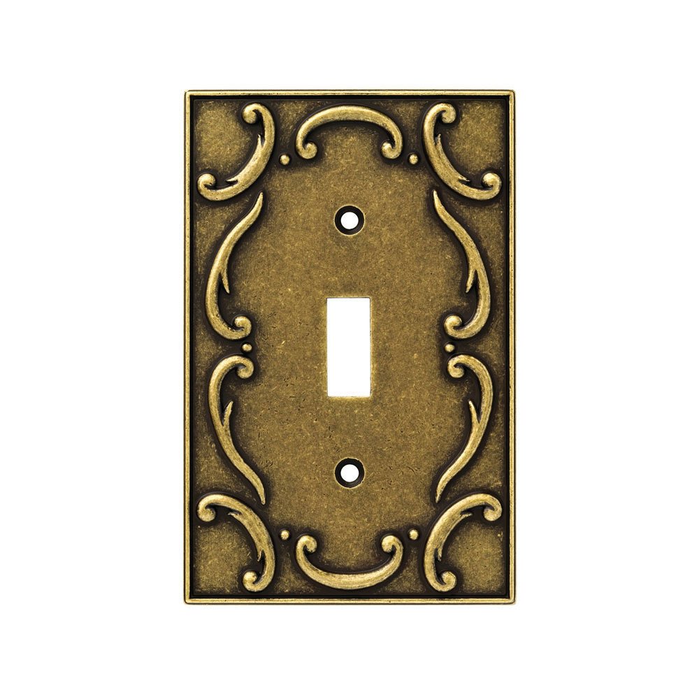 Liberty Hardware Single Toggle in Burnished Antique Brass