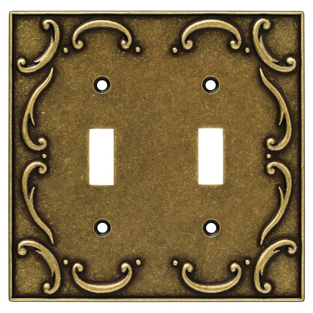 Liberty Hardware Double Toggle in Burnished Antique Brass