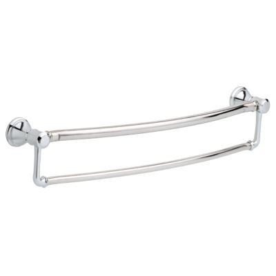 Liberty Hardware 24" Single Towel Bar with Assist Bar in Polished Chrome