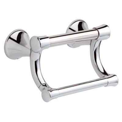 Liberty Hardware Assist Bar and Toilet Paper Holder in Polished Chrome