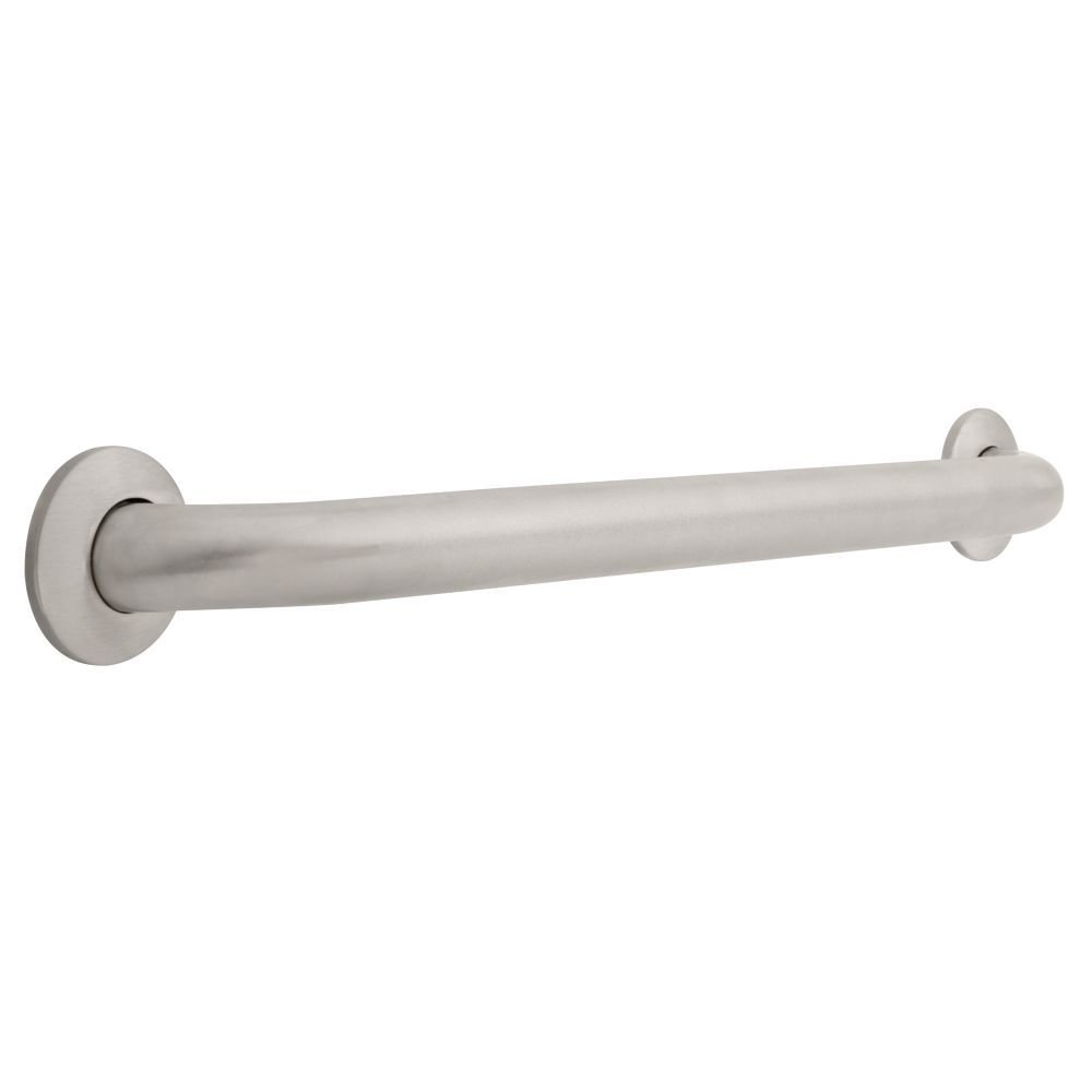 Liberty Hardware 1-1/2" OD x 24" Length Concealed Mounting in Peened and Satin Surface