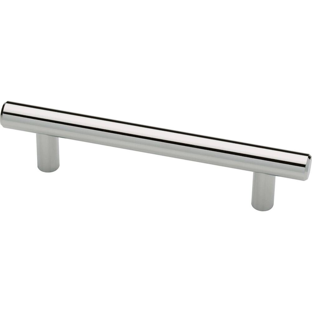 Liberty Hardware 3" Steel Bar Pull in Polished Chrome