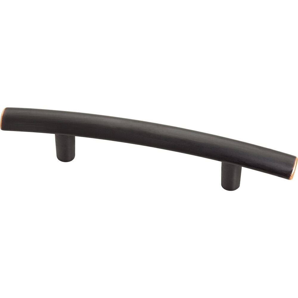 Liberty Hardware 3" Arched Pull in Bronze with Copper Highlights