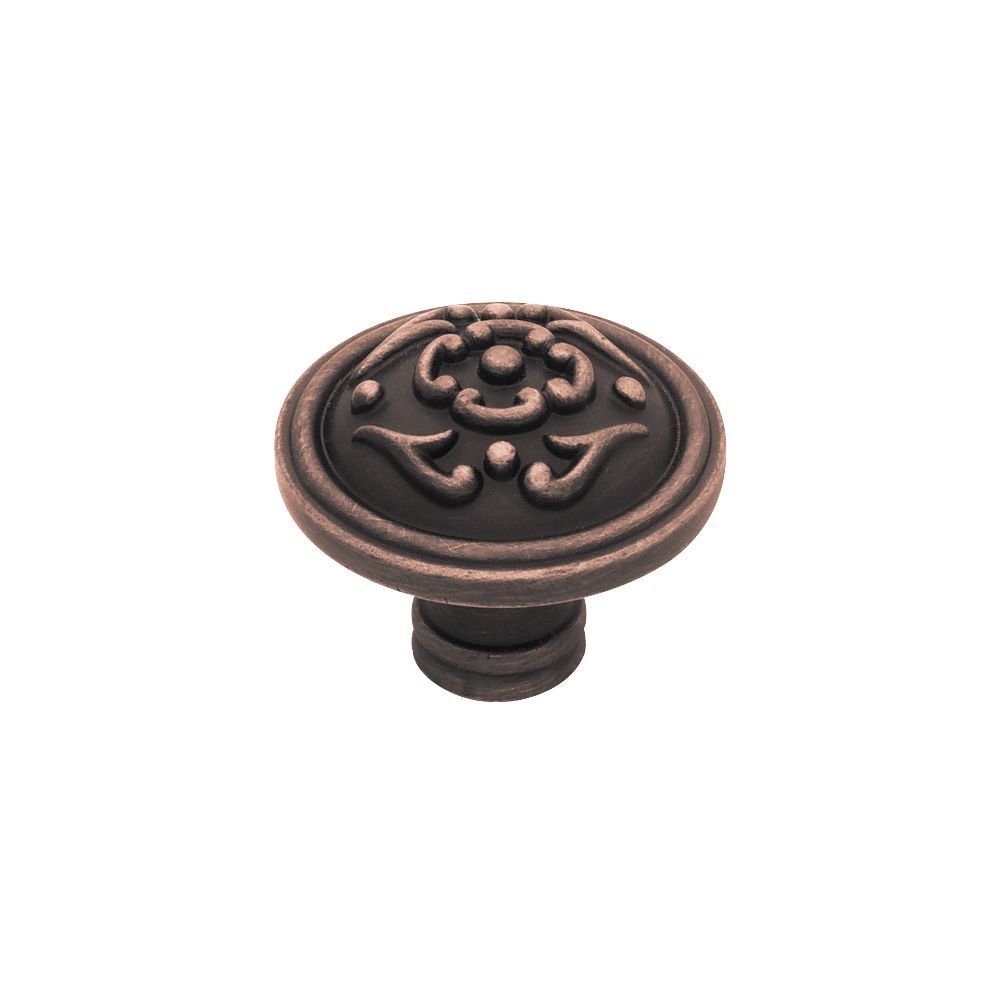 Liberty Hardware 38mm Diameter Knob in Bronze With Copper Highlights