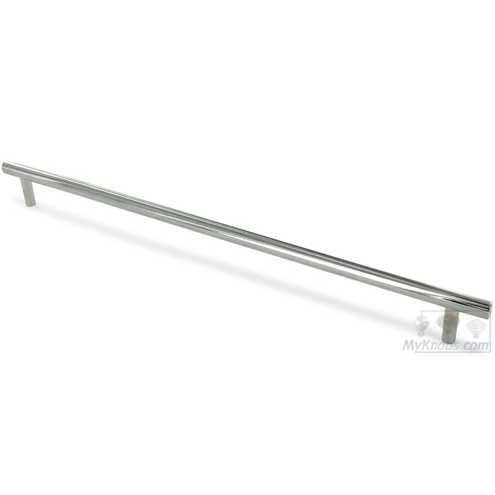Linnea Hardware 7 7/8" Centers European Bar Pull in Polished Stainless Steel