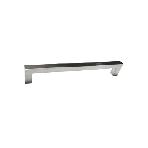 Linnea Hardware 11 13/16" Centers Through Bolt Squared End Oversized/Shower Door Pull in Polished Stainless Steel