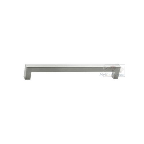 Linnea Hardware 11 13/16" Centers Through Bolt Squared End Oversized/Shower Door Pull in Satin Stainless Steel