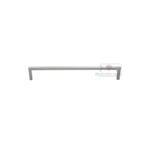 Linnea Hardware 11 13/16" Centers Square Towel Bar in Satin Stainless Steel