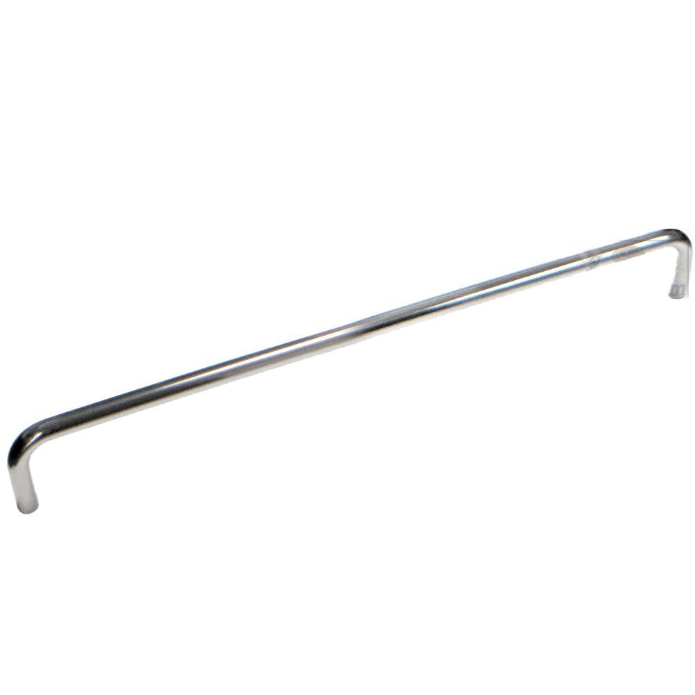 Linnea Hardware 17 3/4" Centers Round Towel Bar in Polished Stainless Steel