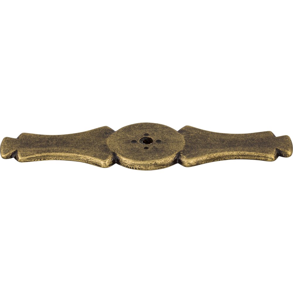 Top Knobs Celtic Backplate 3 5/8" Knob Backplate in German Bronze