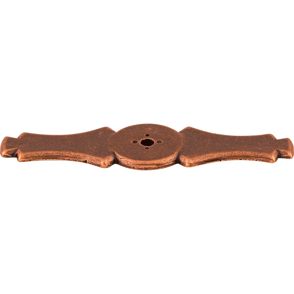 Top Knobs Celtic Backplate 3 5/8" Knob Backplate in Old English Copper