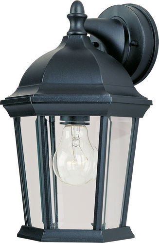 Maxim Lighting 8" 1-Light Outdoor Wall Lantern in Black
