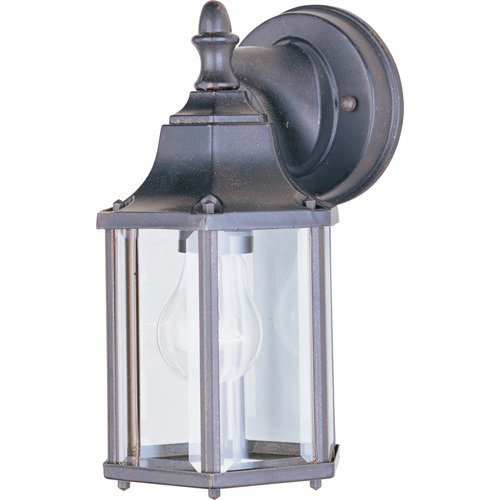 Maxim Lighting 5 1/2" 1-Light Outdoor Wall Lantern in Empire Bronze