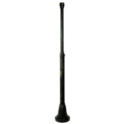 Maxim Lighting 84" Anchor Pole with Photo Cell in Rust Patina