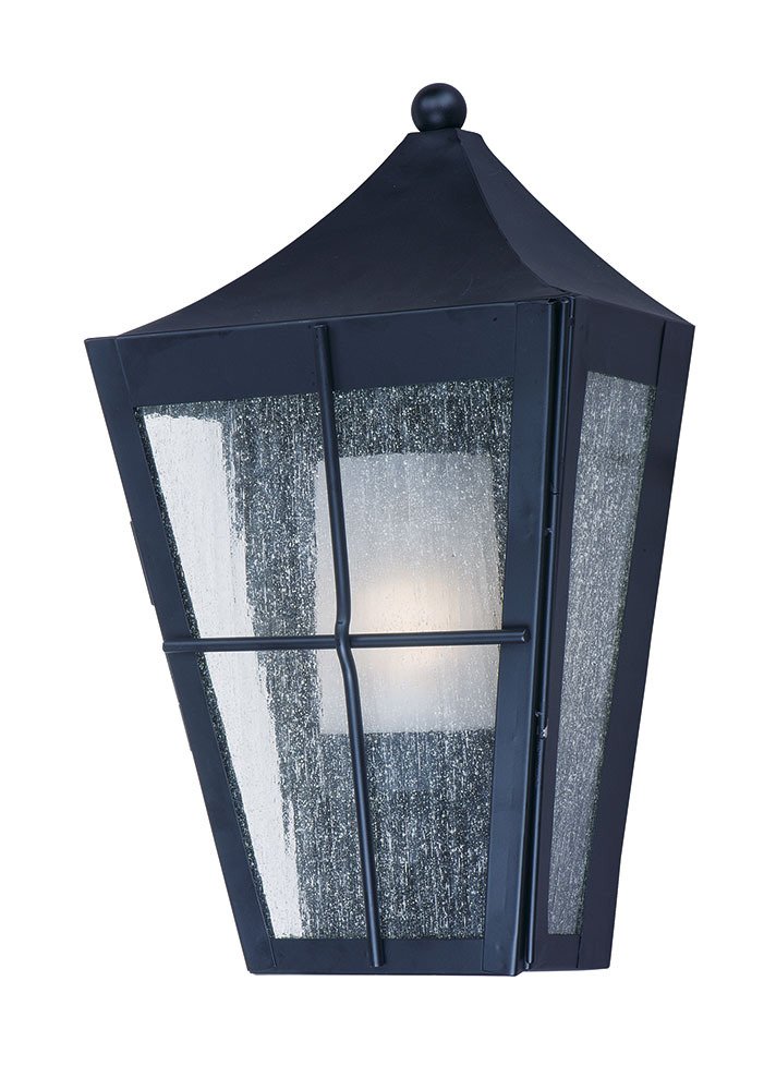 Maxim Lighting Revere 1-Light Outdoor Wall Lantern in Black