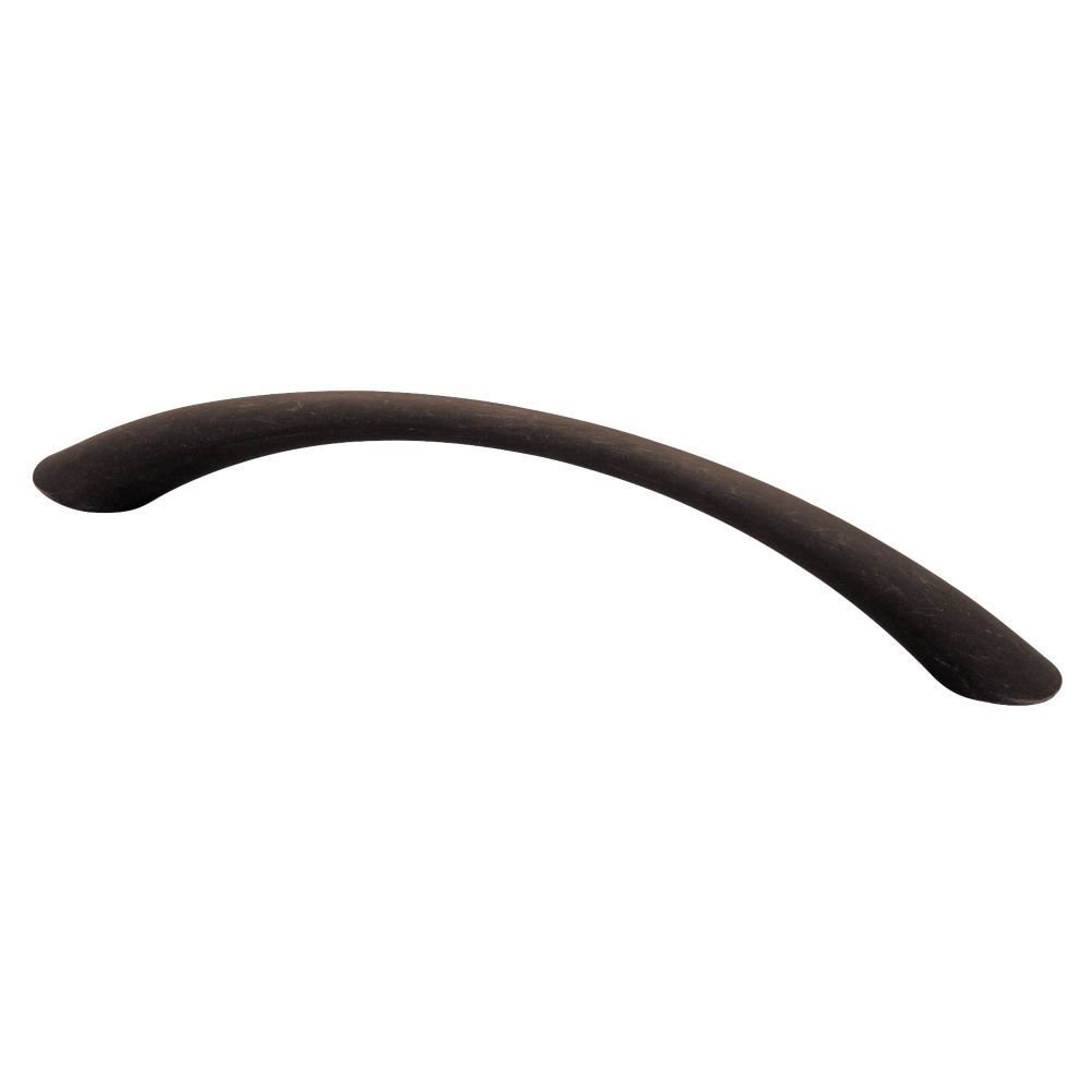 Liberty Hardware Tapered Bow Pull 128mm in Distressed Oil Rubbed Bronze