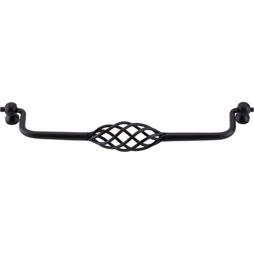 Top Knobs 9 1/2" Twisted Wire Drop Handle in Patine Black