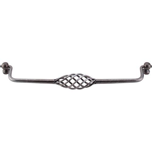 Top Knobs 11" Twisted Wire Drop Handle in Pewter
