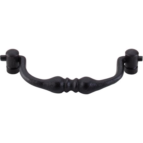 Top Knobs Small Drop Handle in Patine Black