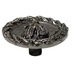 Novelty Hardware Trout Fly Round Knob in Oil Rubbed Bronze