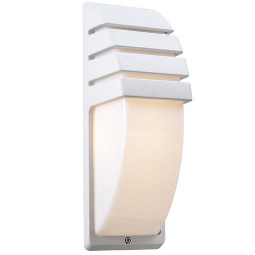 PLC Lighting CFL 5" Exterior Light in White