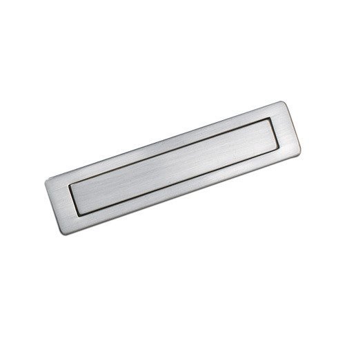 Richelieu 5 13/16" Long Recessed Pull in Brushed Nickel