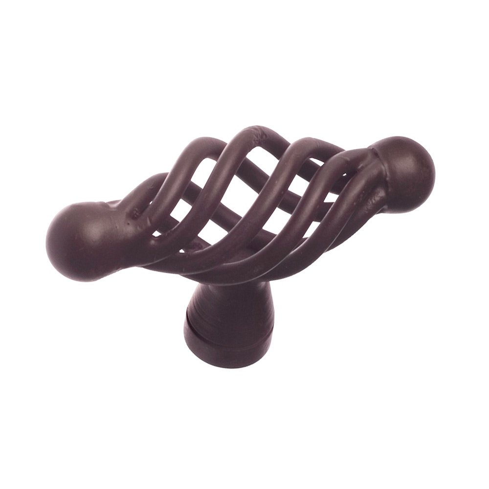 Richelieu 2 5/32" Long Small Bird Cage T-Knob in Oil Rubbed Bronze