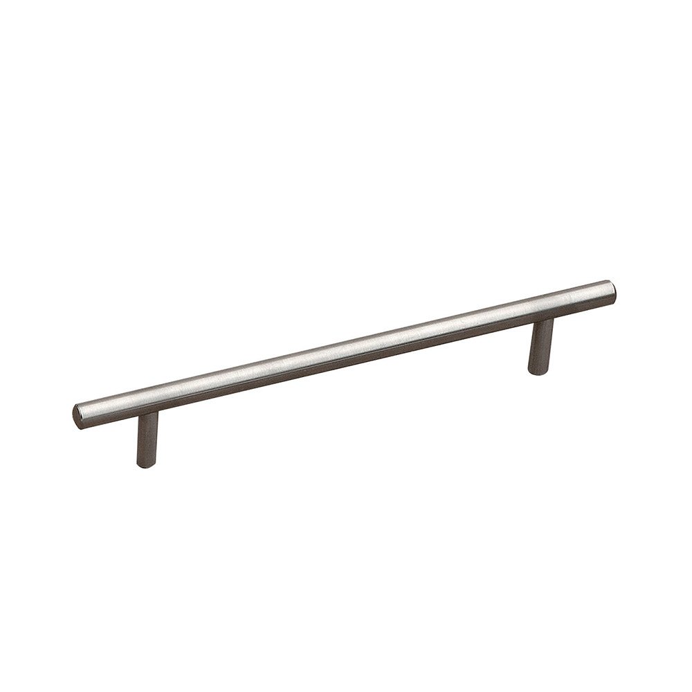 Richelieu Stainless Steel 6 1/4" Centers European Bar Pull in Stainless Steel
