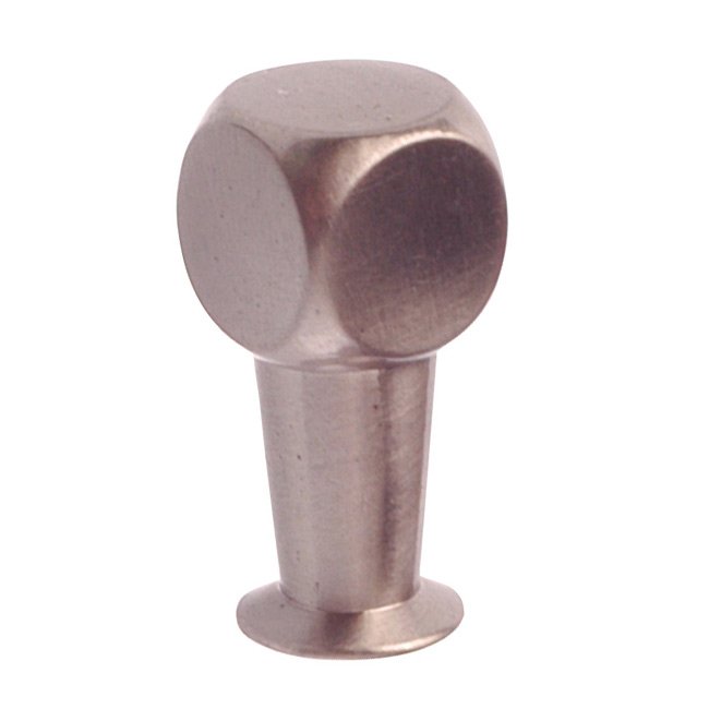 Richelieu 3/8" Square Dice Knob in Brushed Nickel
