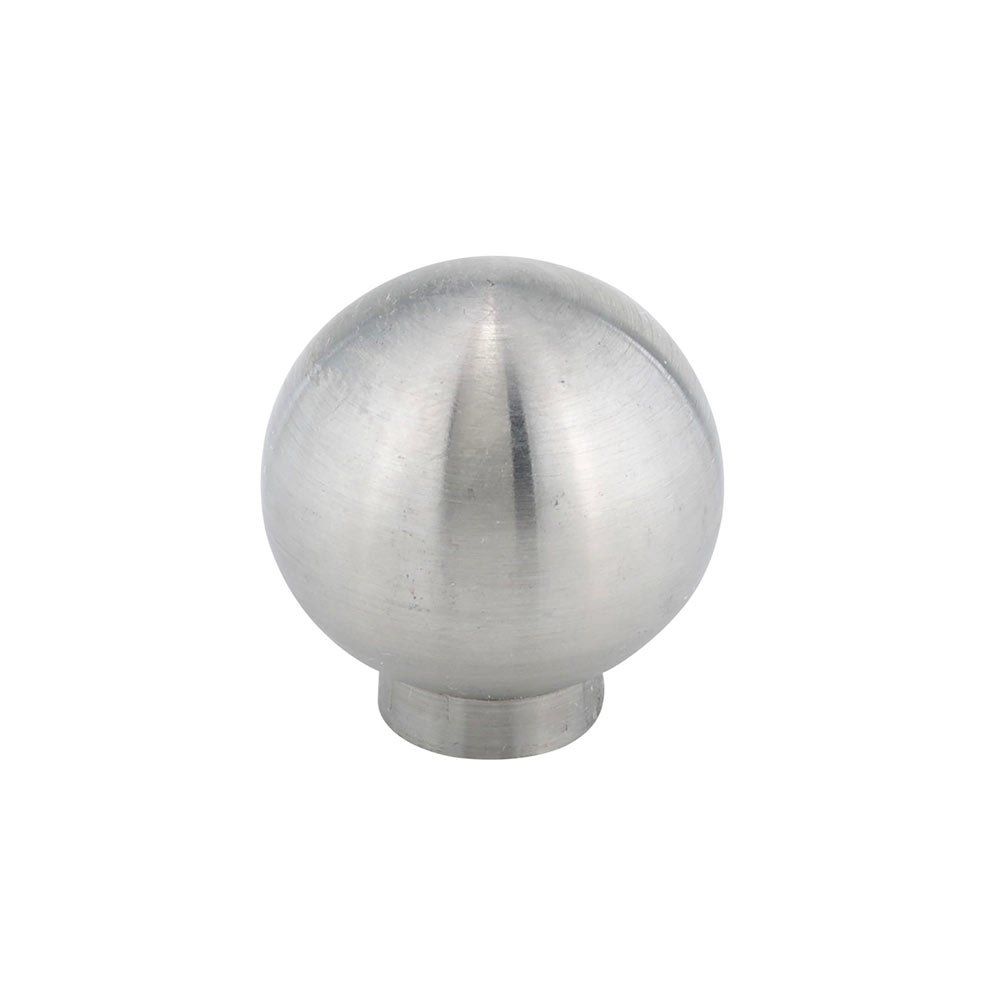 Richelieu Stainless Steel 1" Diameter Knob in Stainless Steel