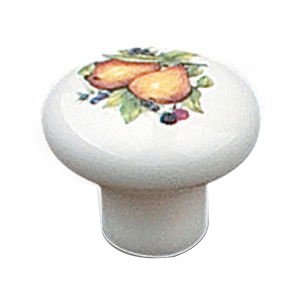 Richelieu Ceramic 1 1/4" Diameter Mushroom Knob in Pear