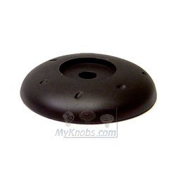 RK International Round Distressed Backplate in Oil Rubbed Bronze
