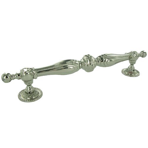 RK International 10 3/4" Centers Ornate Appliance Pull In Polished Nickel